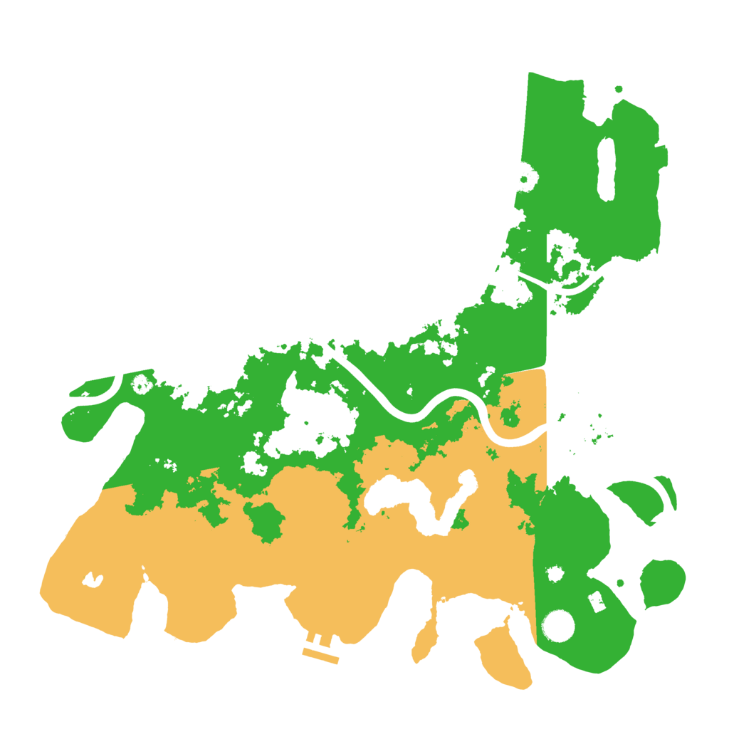 Biome Rust Map: Procedural Map, Size: 4000, Seed: 6519562