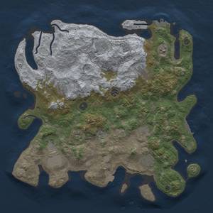 Thumbnail Rust Map: Procedural Map, Size: 4000, Seed: 6519562, 18 Monuments