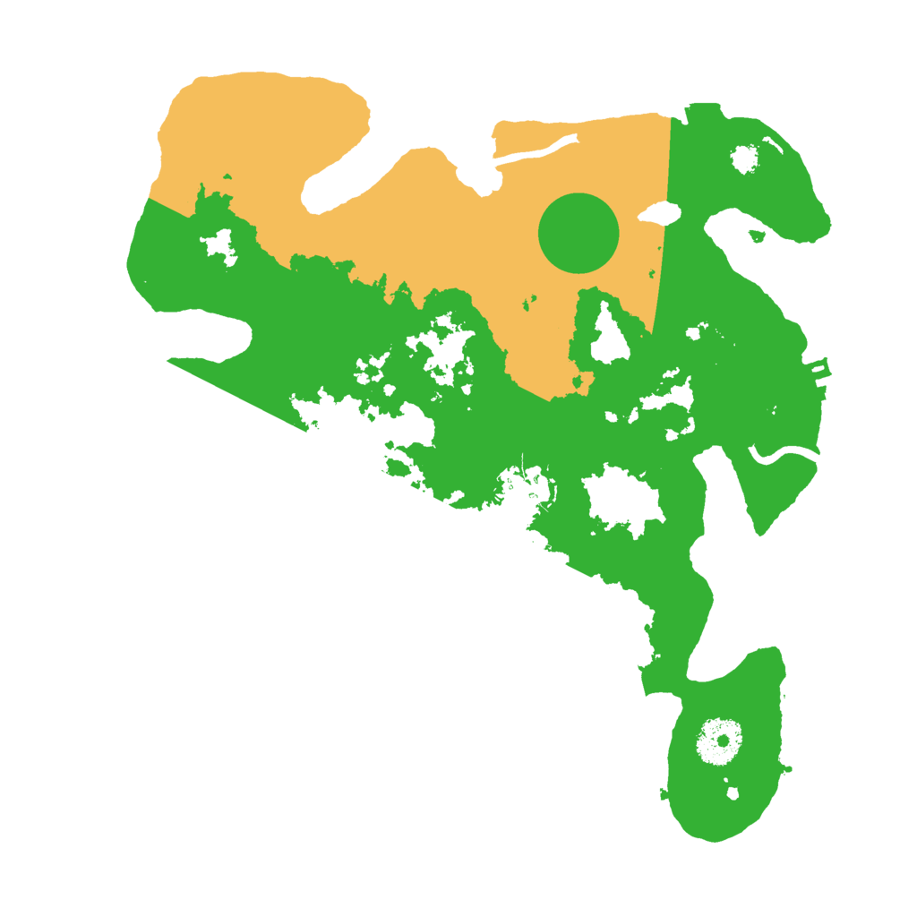 Biome Rust Map: Procedural Map, Size: 3000, Seed: 20240329