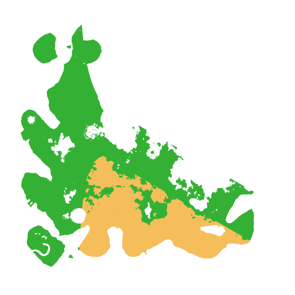 Biome Rust Map: Procedural Map, Size: 3500, Seed: 1866223890