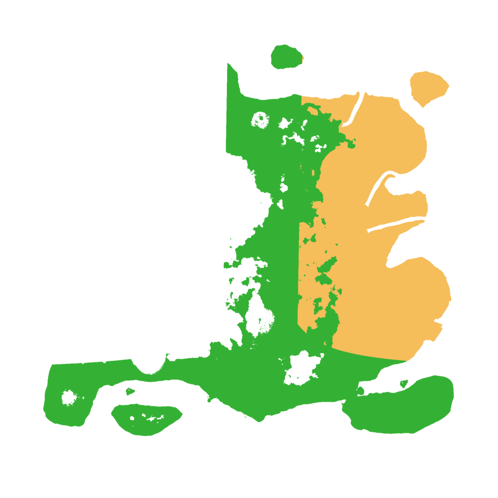 Biome Rust Map: Procedural Map, Size: 3000, Seed: 7283041