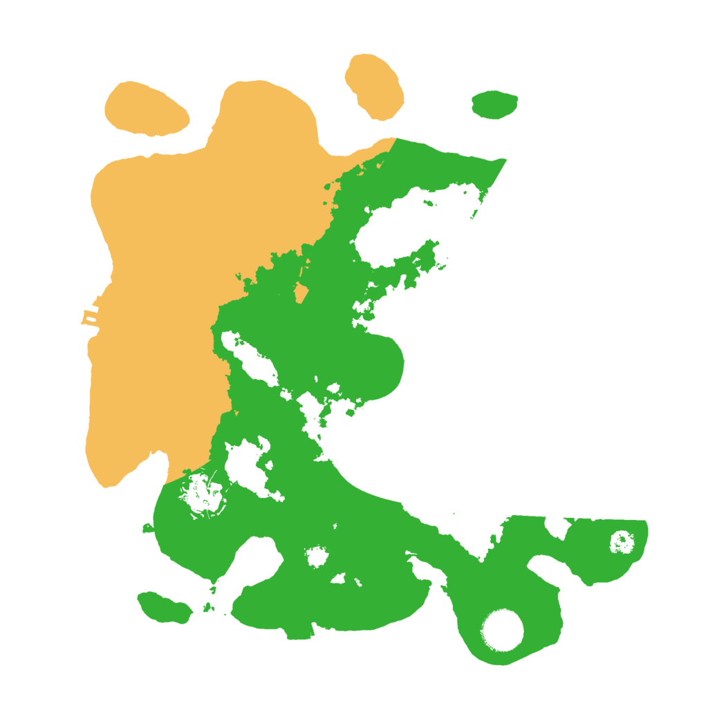Biome Rust Map: Procedural Map, Size: 3000, Seed: 821702928