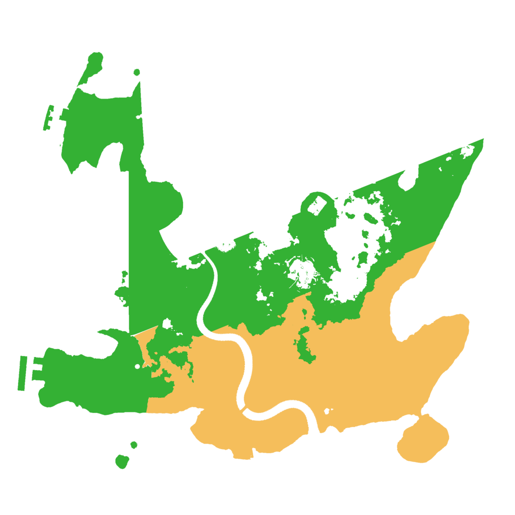 Biome Rust Map: Procedural Map, Size: 3000, Seed: 1194525405