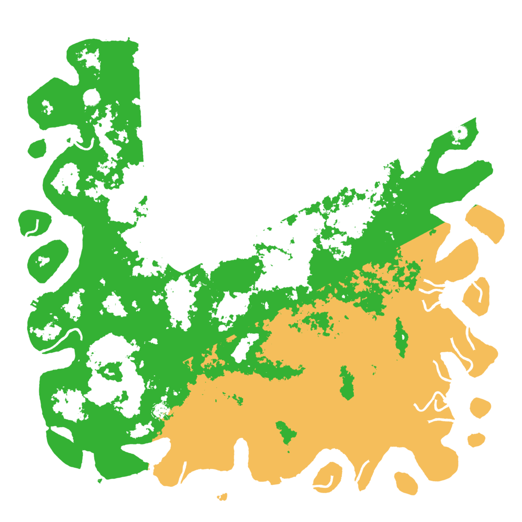 Biome Rust Map: Procedural Map, Size: 5500, Seed: 2024022223