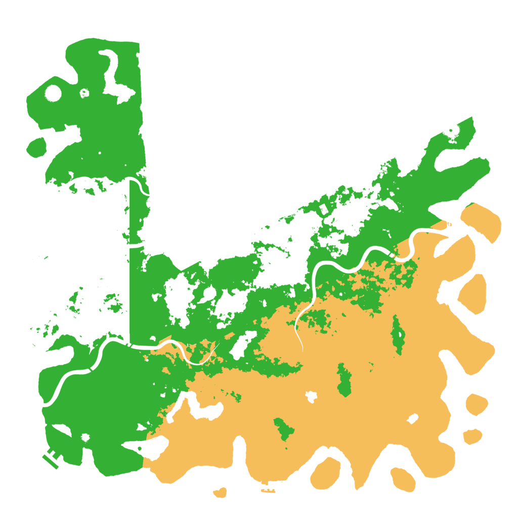 Biome Rust Map: Procedural Map, Size: 5500, Seed: 2024022223