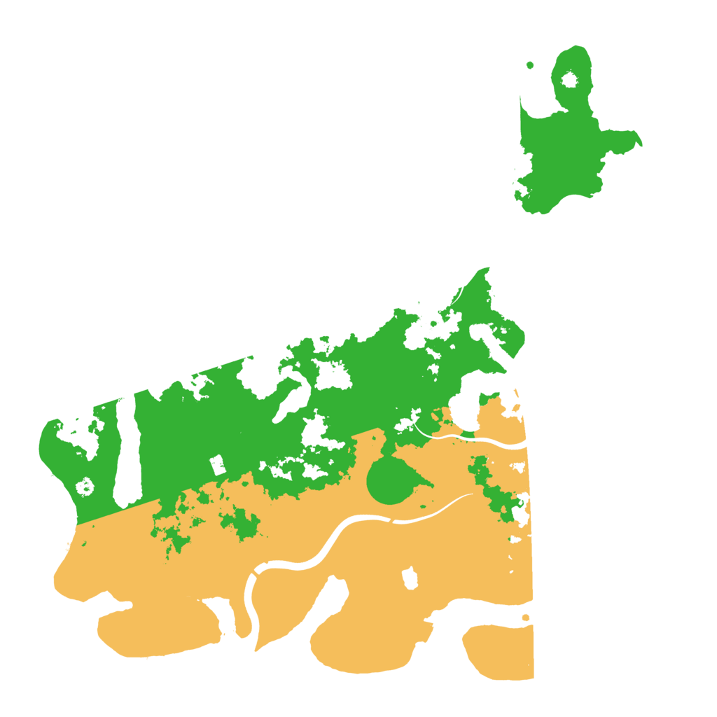 Biome Rust Map: Procedural Map, Size: 4050, Seed: 1606041636