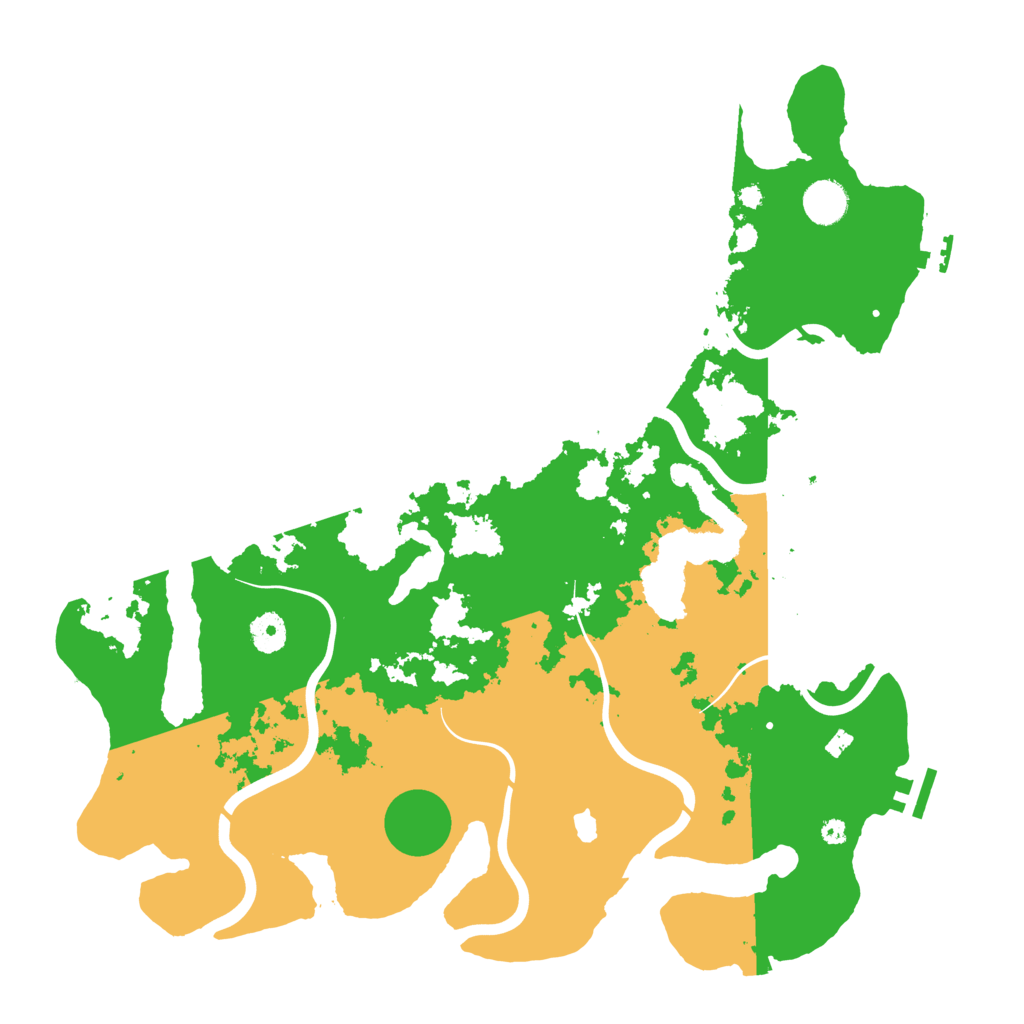 Biome Rust Map: Procedural Map, Size: 4050, Seed: 1606041636