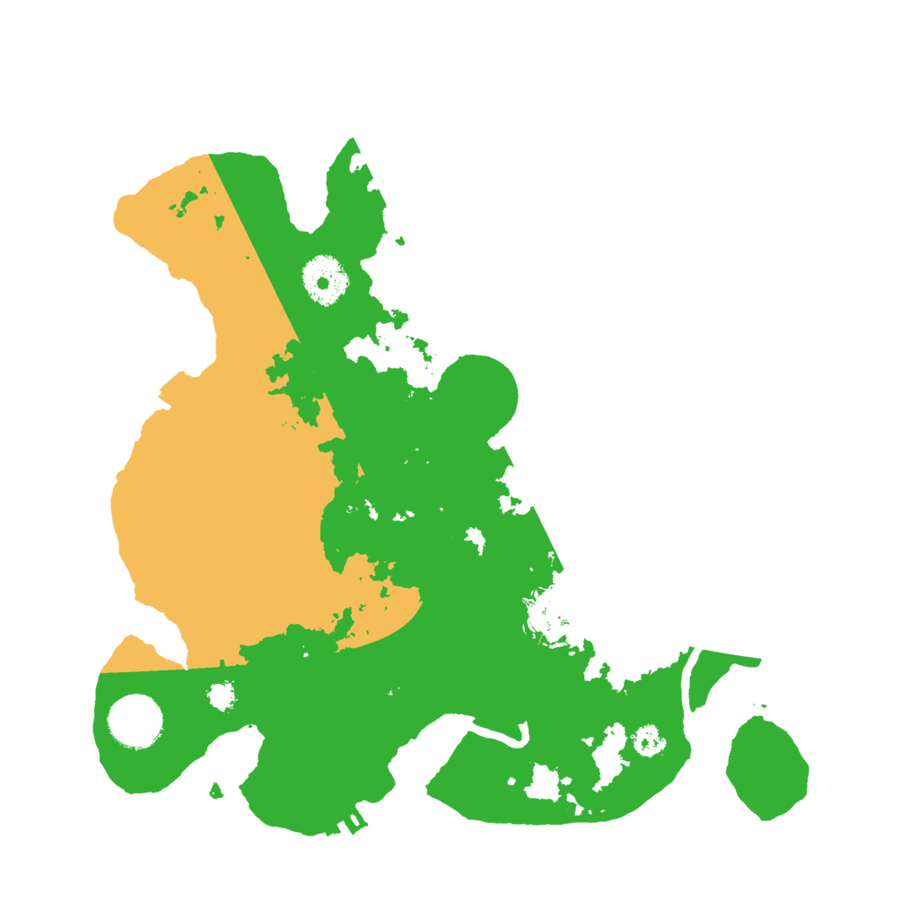 Biome Rust Map: Procedural Map, Size: 3000, Seed: 2037384657