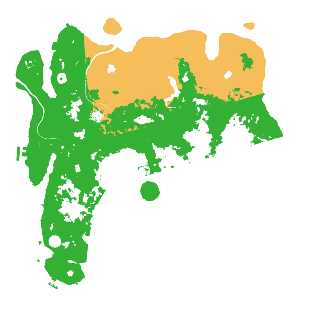 Biome Rust Map: Procedural Map, Size: 4500, Seed: 36794