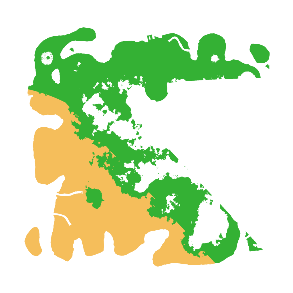 Biome Rust Map: Procedural Map, Size: 3500, Seed: 1221908113