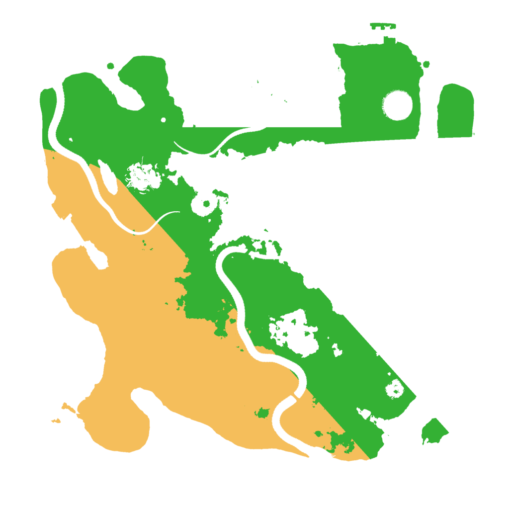 Biome Rust Map: Procedural Map, Size: 3000, Seed: 1003629029