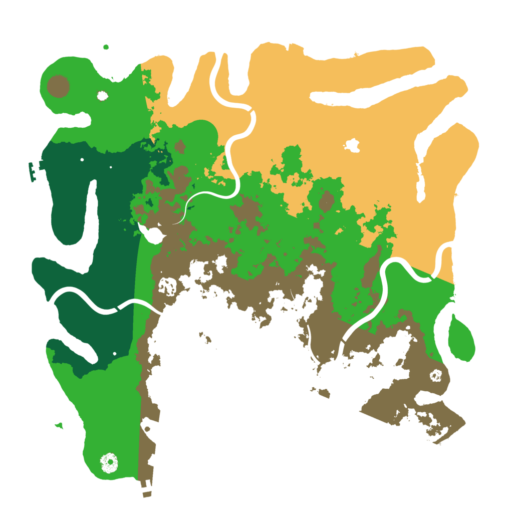 Biome Rust Map: Procedural Map, Size: 4000, Seed: 700845326