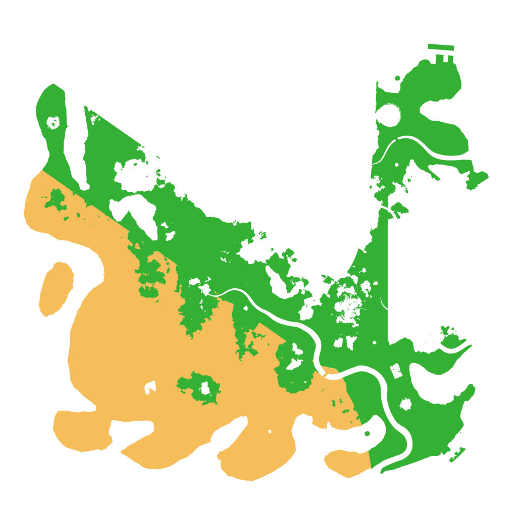 Biome Rust Map: Procedural Map, Size: 4000, Seed: 289319445