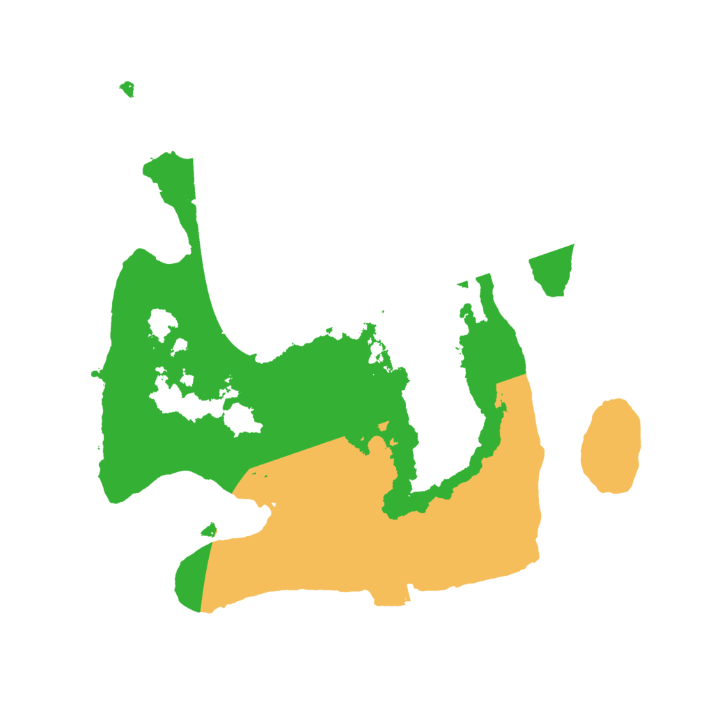 Biome Rust Map: Procedural Map, Size: 2300, Seed: 2066714839