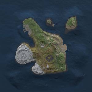 Thumbnail Rust Map: Procedural Map, Size: 1800, Seed: 2078710936, 6 Monuments