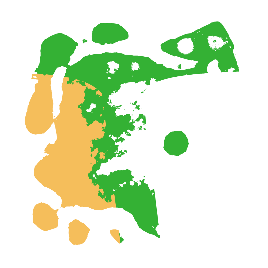 Biome Rust Map: Procedural Map, Size: 3000, Seed: 44418