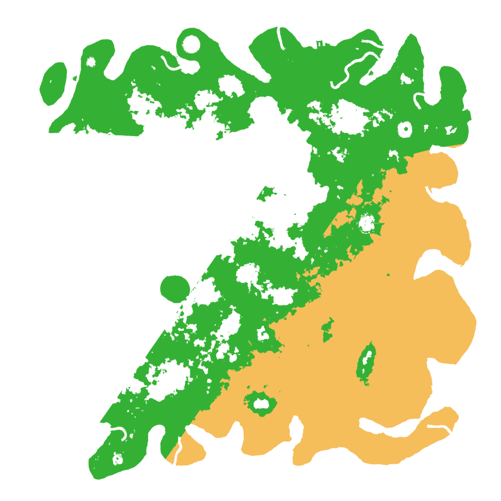 Biome Rust Map: Procedural Map, Size: 5000, Seed: 5425