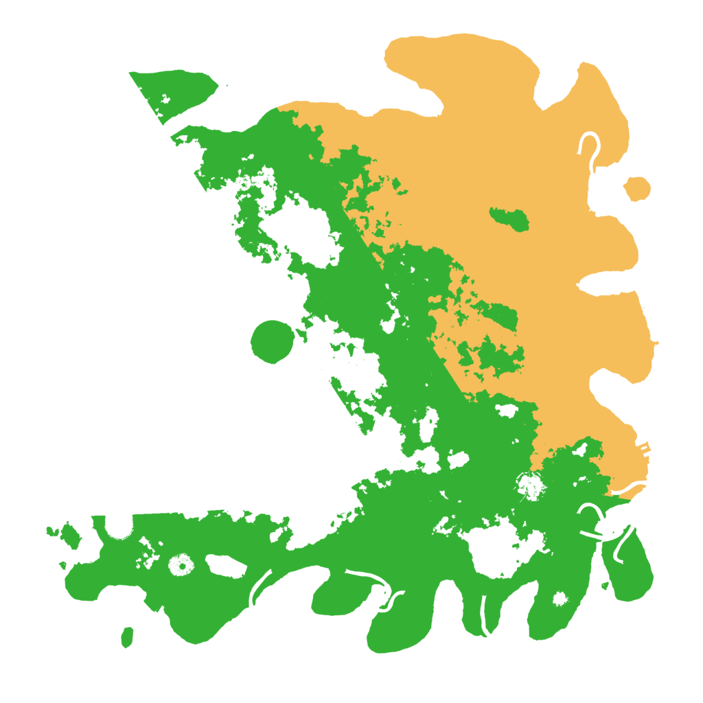 Biome Rust Map: Procedural Map, Size: 4500, Seed: 1212987240