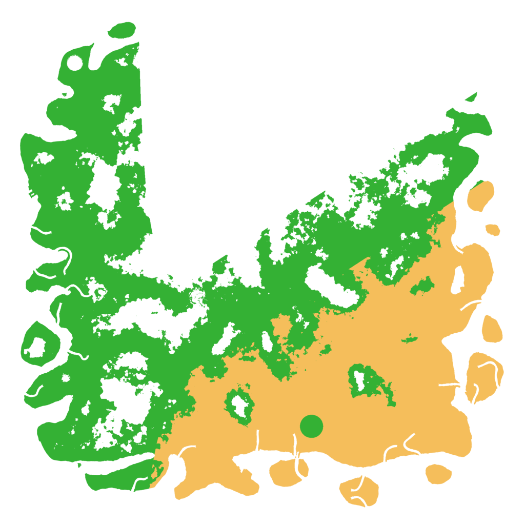 Biome Rust Map: Procedural Map, Size: 6000, Seed: 11594238