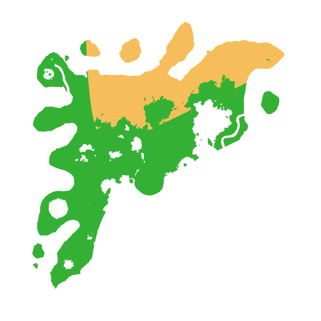 Biome Rust Map: Procedural Map, Size: 3000, Seed: 875981066