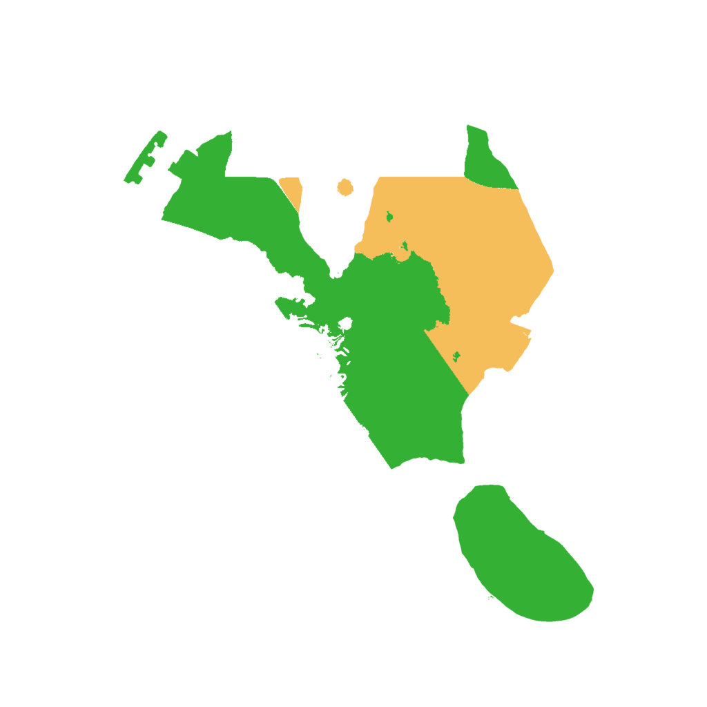 Biome Rust Map: Procedural Map, Size: 1750, Seed: 710