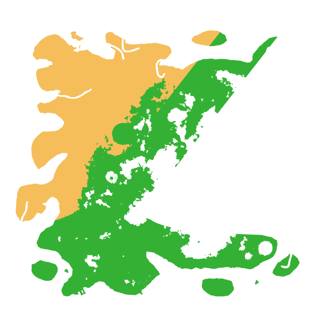 Biome Rust Map: Procedural Map, Size: 4000, Seed: 1661162437
