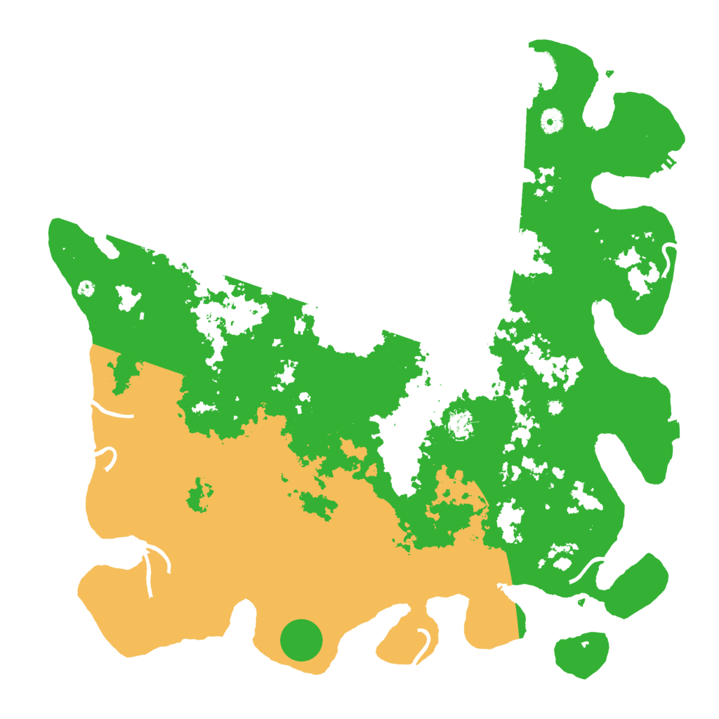 Biome Rust Map: Procedural Map, Size: 4500, Seed: 1489906773