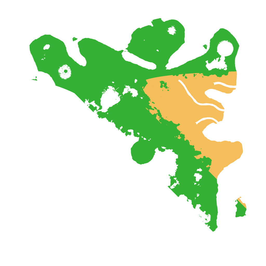 Biome Rust Map: Procedural Map, Size: 3000, Seed: 29463