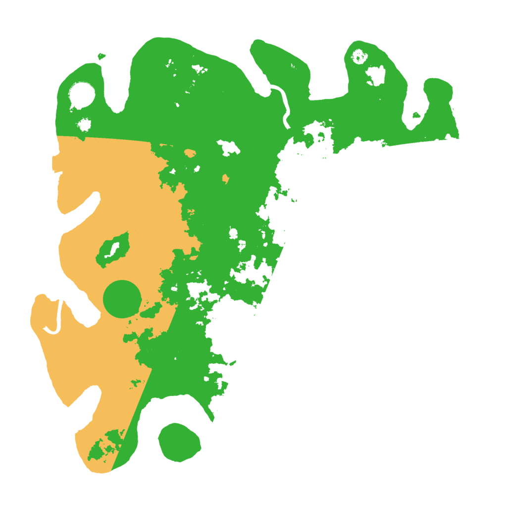 Biome Rust Map: Procedural Map, Size: 3500, Seed: 2626877