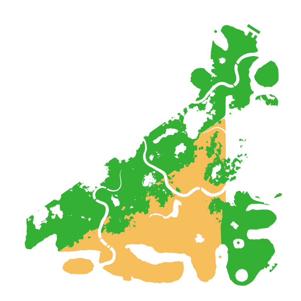 Biome Rust Map: Procedural Map, Size: 4250, Seed: 722
