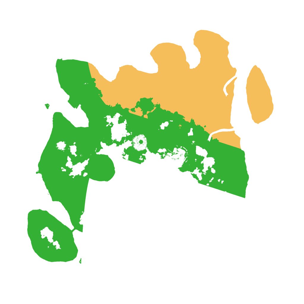 Biome Rust Map: Procedural Map, Size: 3000, Seed: 862652194
