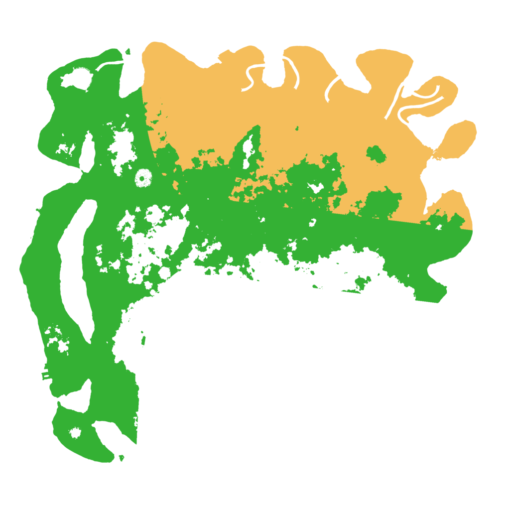 Biome Rust Map: Procedural Map, Size: 4250, Seed: 13355