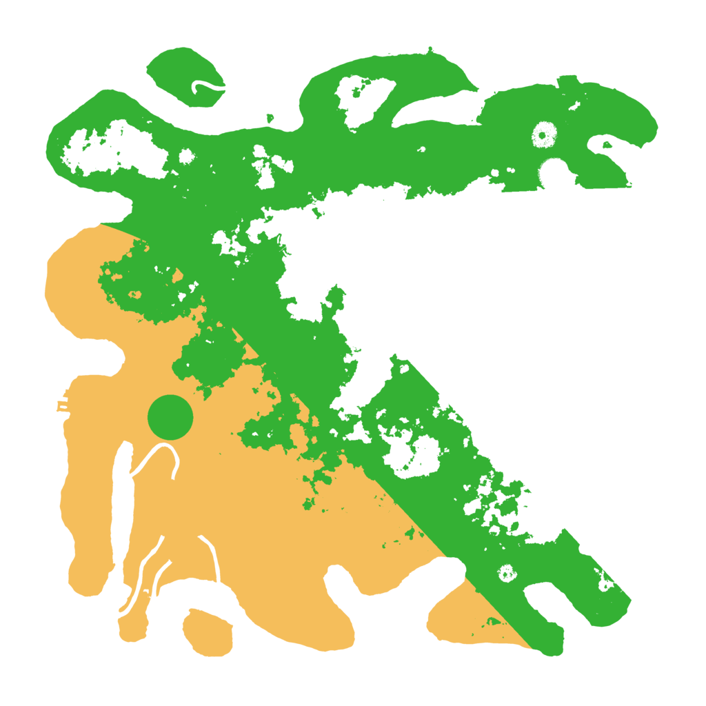 Biome Rust Map: Procedural Map, Size: 4096, Seed: 60761202