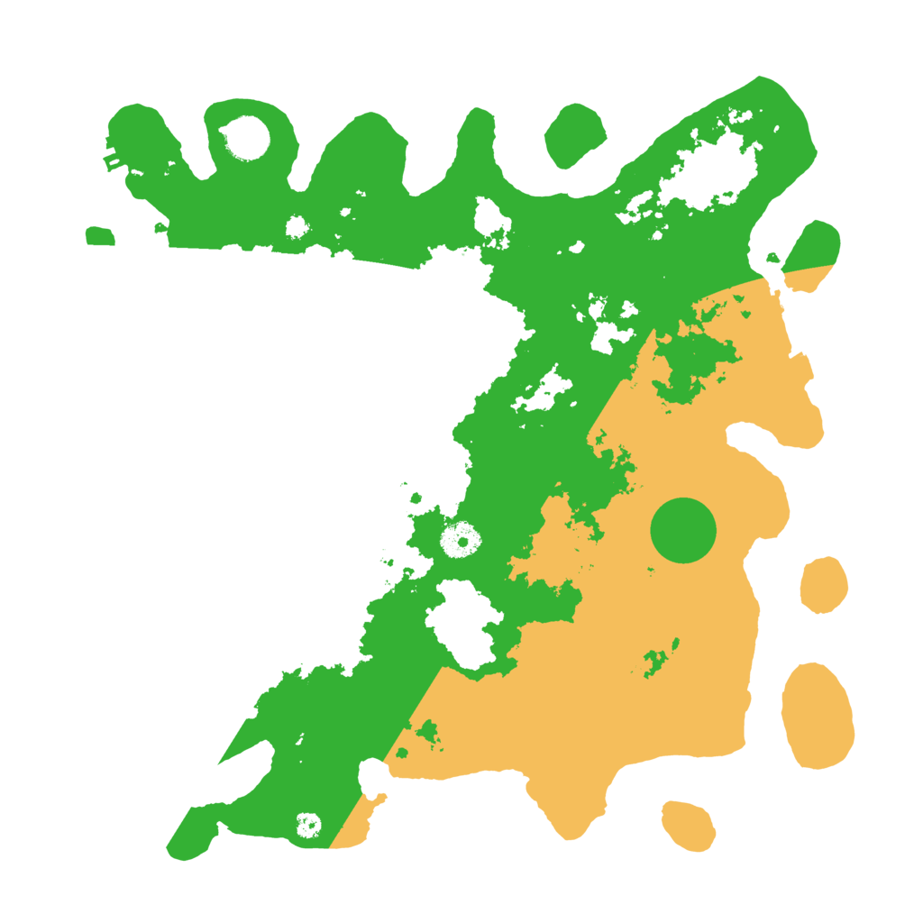 Biome Rust Map: Procedural Map, Size: 3700, Seed: 1096996325