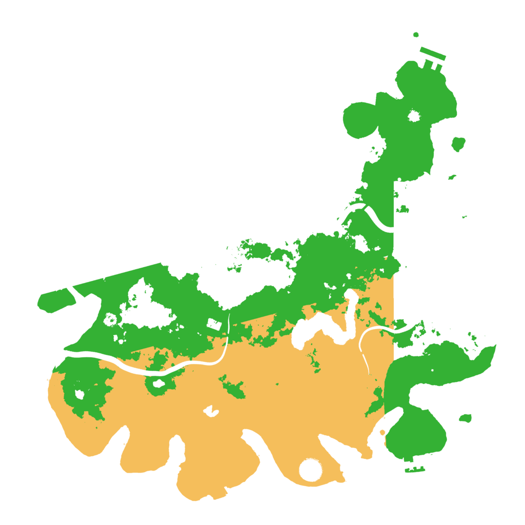 Biome Rust Map: Procedural Map, Size: 4000, Seed: 959295173
