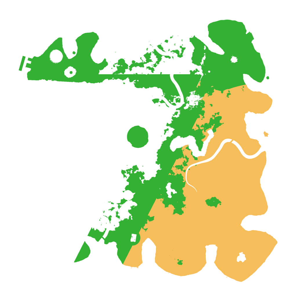 Biome Rust Map: Procedural Map, Size: 4000, Seed: 1137929189