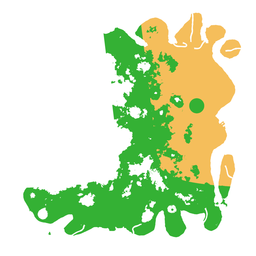 Biome Rust Map: Procedural Map, Size: 4500, Seed: 1925080609