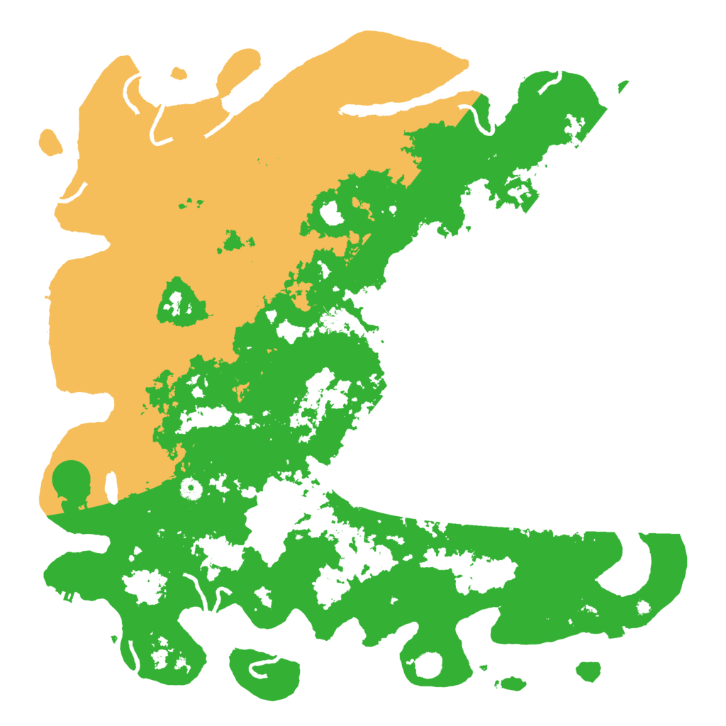 Biome Rust Map: Procedural Map, Size: 5000, Seed: 790164181