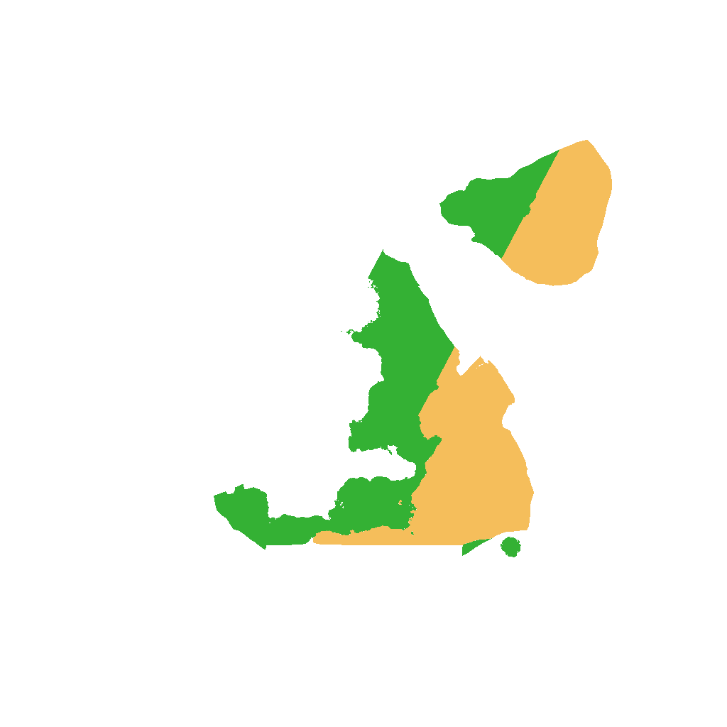 Biome Rust Map: Procedural Map, Size: 1500, Seed: 32263323