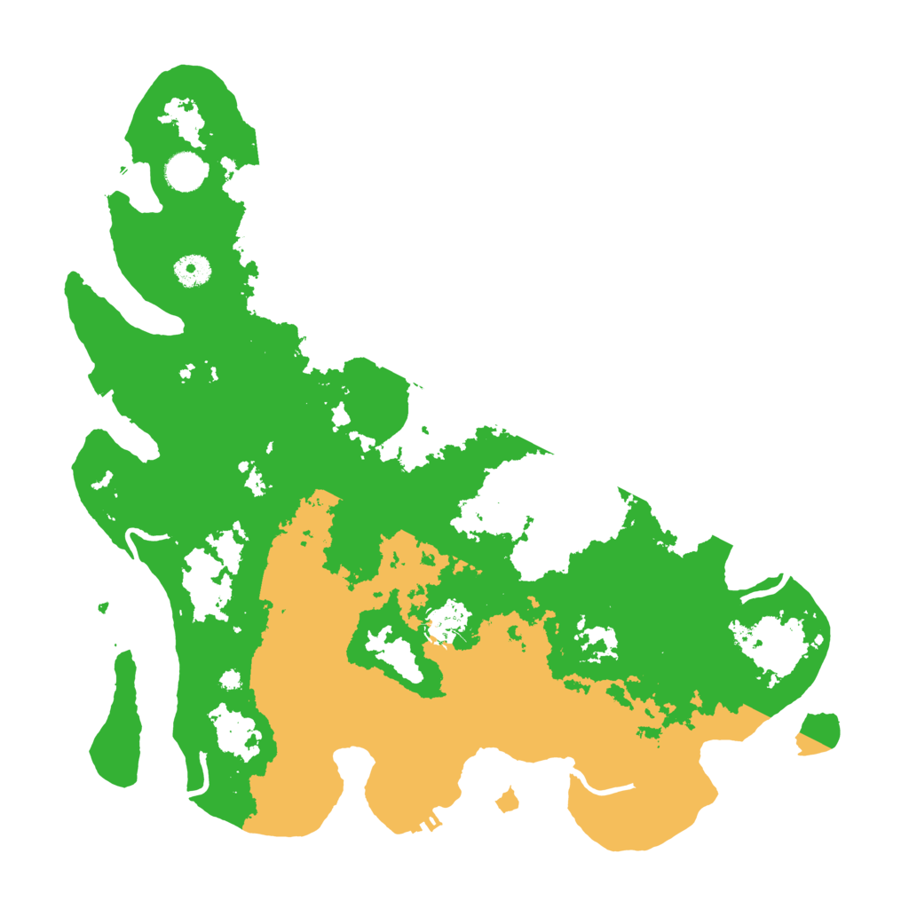 Biome Rust Map: Procedural Map, Size: 4000, Seed: 1339187669