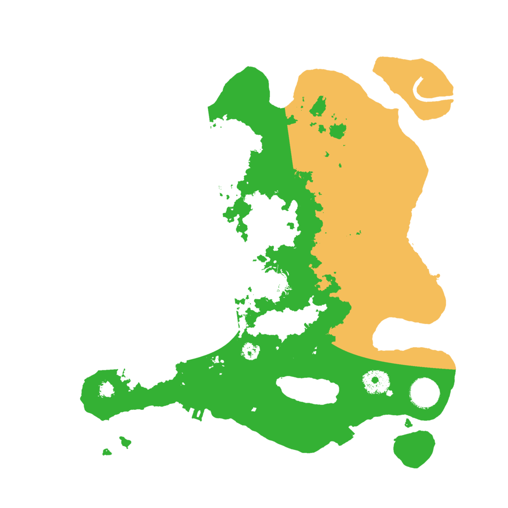 Biome Rust Map: Procedural Map, Size: 3000, Seed: 12701