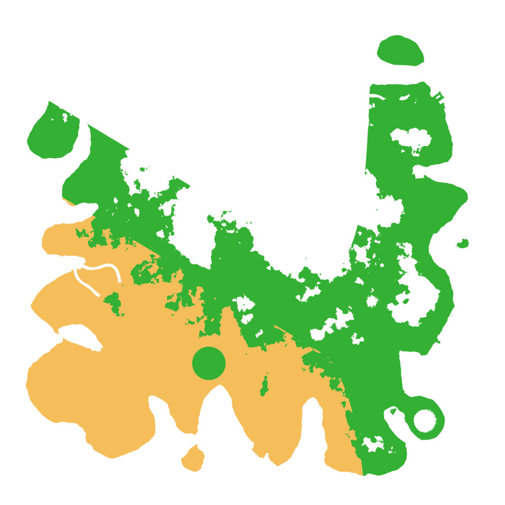 Biome Rust Map: Procedural Map, Size: 4000, Seed: 998092414
