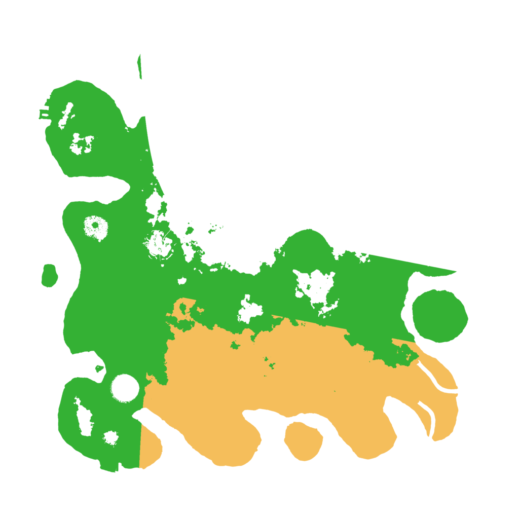 Biome Rust Map: Procedural Map, Size: 3300, Seed: 15640