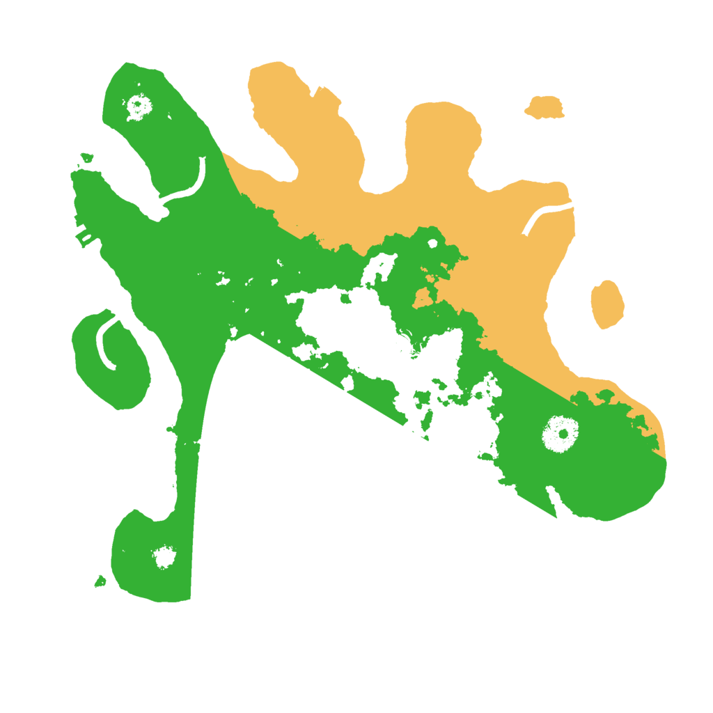 Biome Rust Map: Procedural Map, Size: 3000, Seed: 160314446