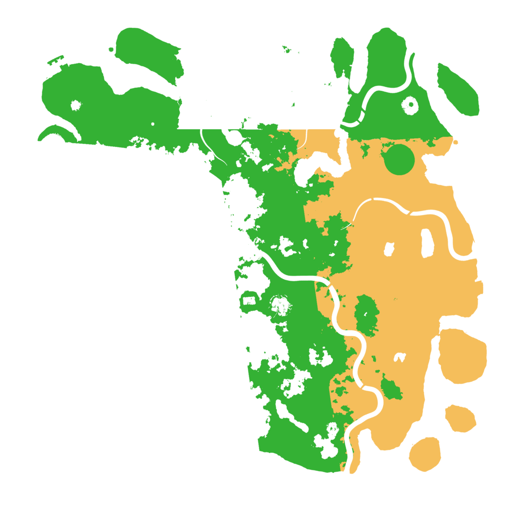 Biome Rust Map: Procedural Map, Size: 4500, Seed: 1827584705