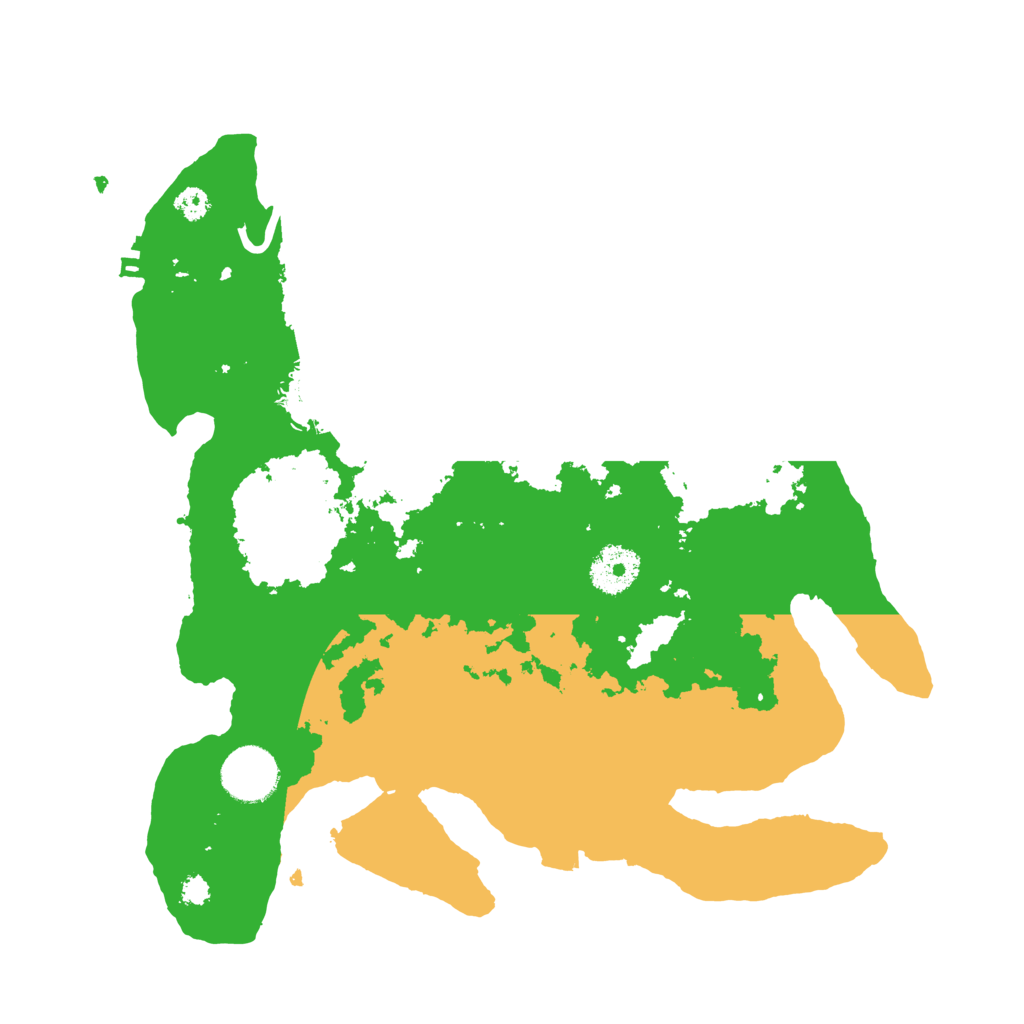 Biome Rust Map: Procedural Map, Size: 3200, Seed: 1941976969