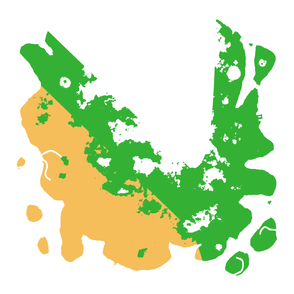 Biome Rust Map: Procedural Map, Size: 4000, Seed: 1317396470
