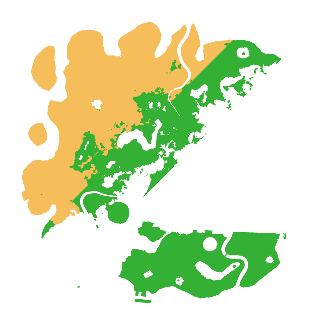 Biome Rust Map: Procedural Map, Size: 4000, Seed: 1975605282
