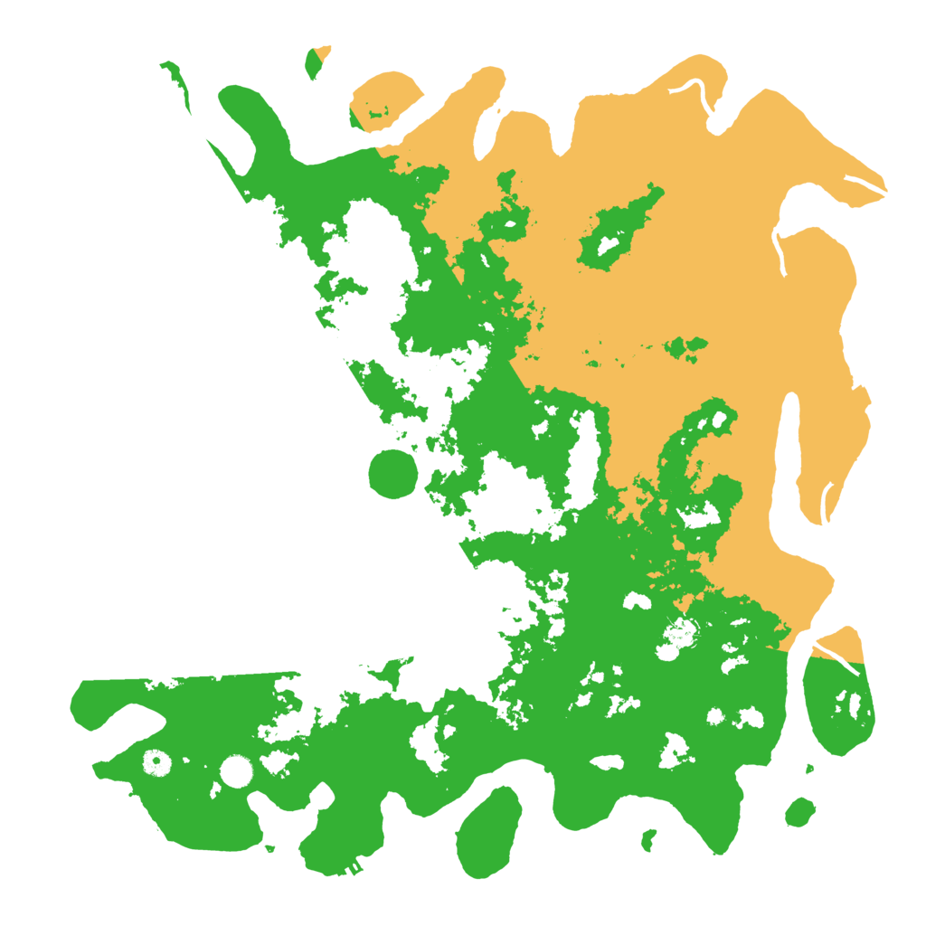 Biome Rust Map: Procedural Map, Size: 5000, Seed: 927469747