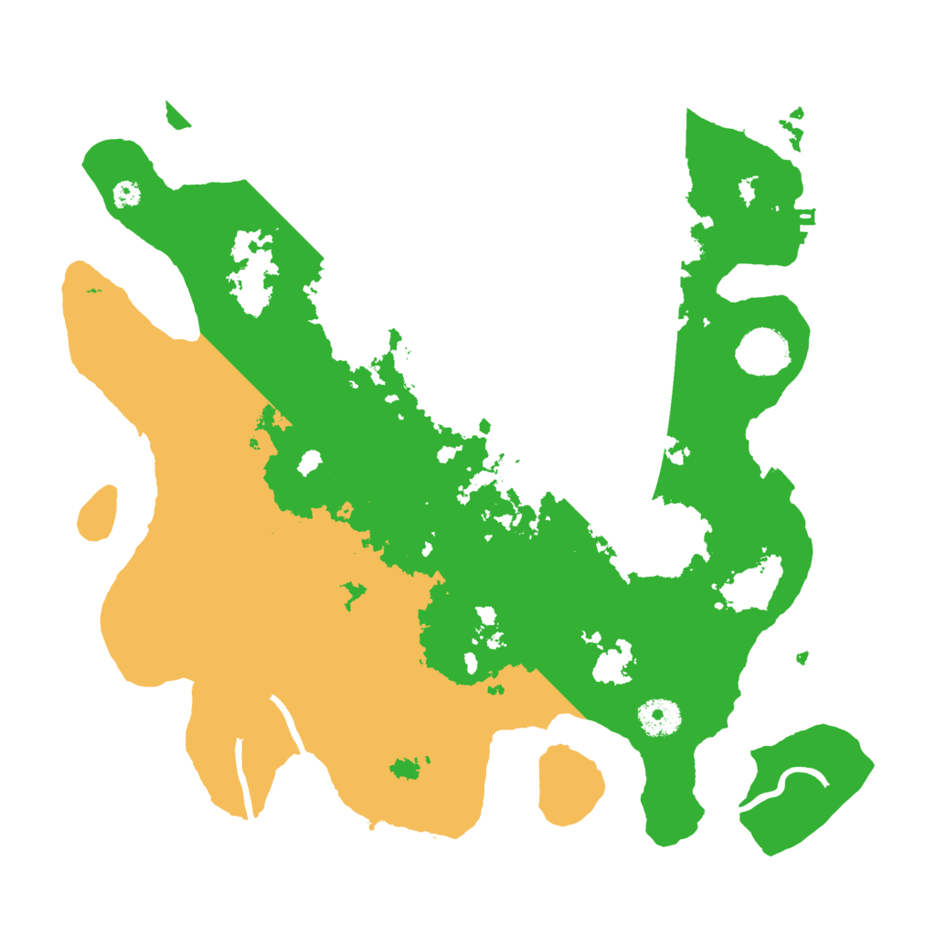 Biome Rust Map: Procedural Map, Size: 3500, Seed: 688536010